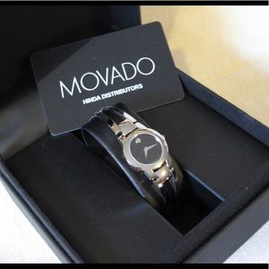 Ladies Movado Amorosa Swiss Silver Watch